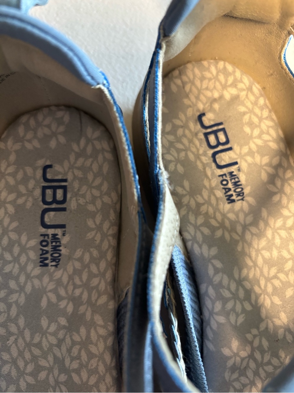 JBU Women's Light Blue Braided Casual Flats - Picture 5 of 5